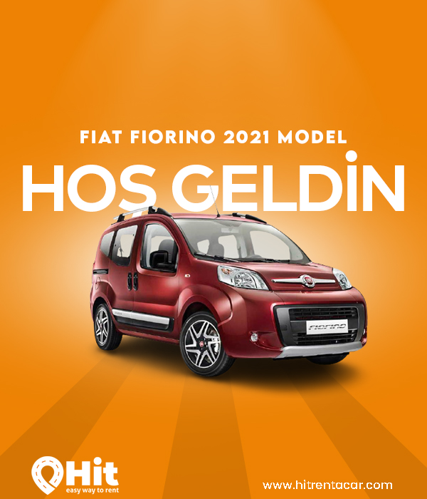Hit rent a car Hosgeldin Fiat Fiorino 2021 model